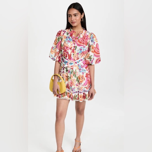 Farm Rio Women’s Spring Bananas Belted Minidress - Size L. - Picture 10 of 10